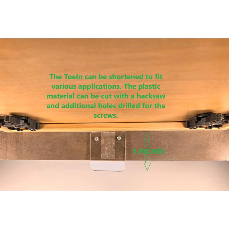 StepNpull ToeIn - Hands Free Cabinet Door Solution - Adhesive