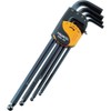 TRUSCO TBRL-9S Ball Point Hex Key Set, Long Type, 9