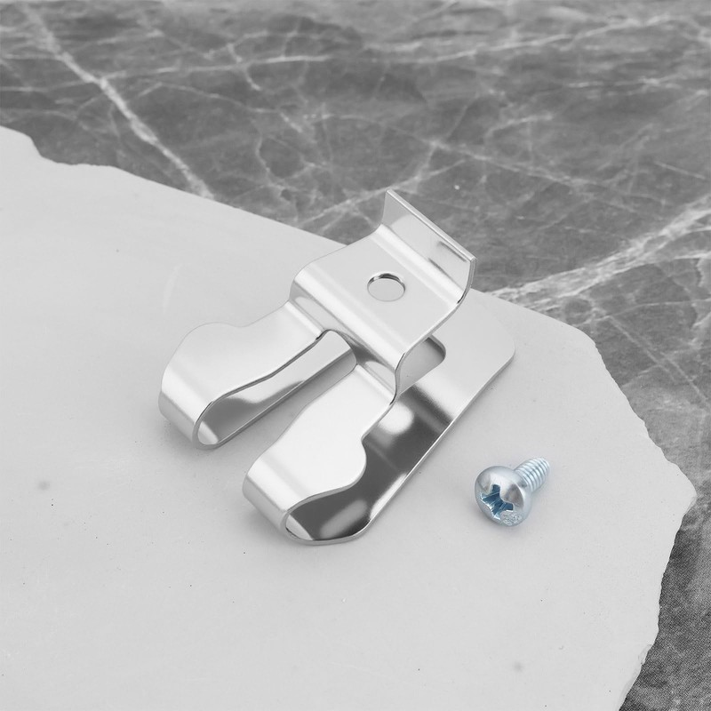 OTOTEC Pack of 20 Stainless Steel Belt Clip Replacement Part