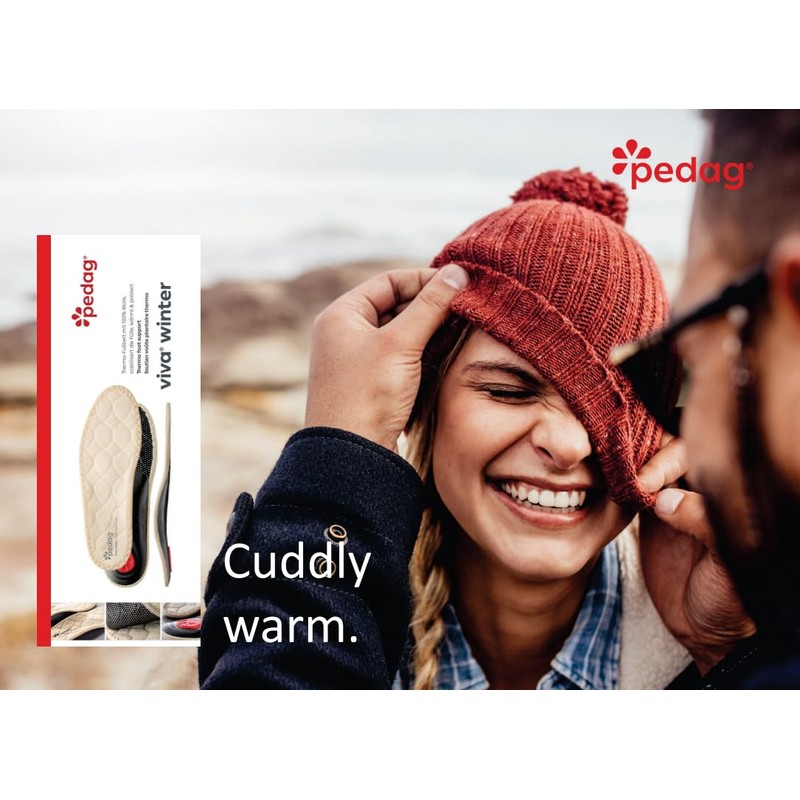 Pedag Viva Winter Orthotic Insole with Effective Insulation and Arch
