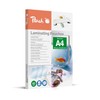 Peach Laminating pouches A4, 80 mic, 100 pouches, glossy, premium