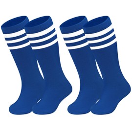 Toddler Soccer Socks 2T-3T Kids Boys Soccer Socks Toddler 2T 3T Royal Blue Boys Baseball Sock Kids Baseball Sock Blue