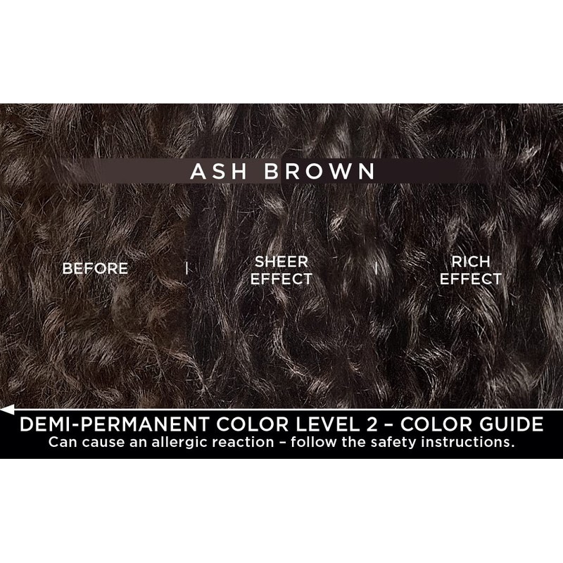 Schwarzkopf Glossify Customizable Color Gloss, Ash Brown