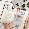 Dog Sticky Notes Set, 420 Sheets Cute Cartoon Animal Dogs