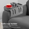 Armrest Couch Cup Holder Silicone Anti Slip Sofa Cup Holder