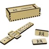 Azeeda 'Skeleton Hands Heart Sign' Domino Set & Box (DM00043962)