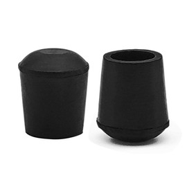 Flyshop 1/2 Inches, 12mm Chair Leg Caps Nonslip Rubber Leg Tips Floor Protectors Round Furniture Table Covers 16Pcs