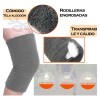Set Rodillera Elástica Gym Con Diadema Deportiva Y Muñequera