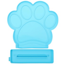 STOBOK Dog Paw Photo Frame Mold Set with Base and Silicone Molds for Resin and Epoxy - Paw Print Pet Pendant
