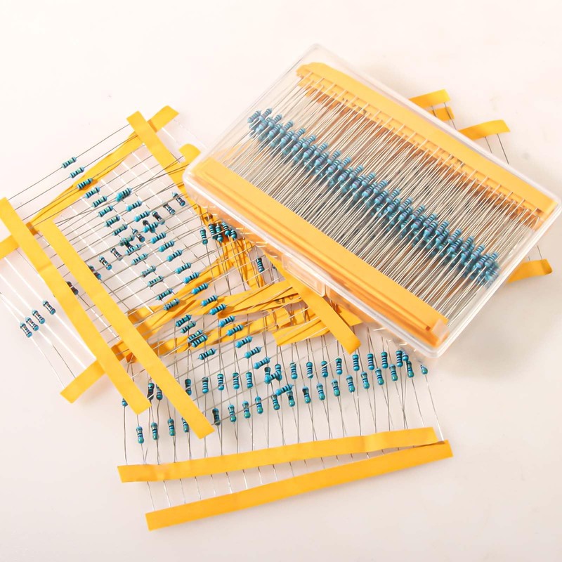 150pcs 10K ohm Resistor 1/4w (0.25 watt) Metal Film Fixed