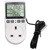 Thermostat Outlet Socket Digital Temperature Controller with 1.7m Sensor Heating