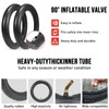 2-Pack 14x2.125 Bike Inner Tube,14 Inch E-Bike Tubes with Angled