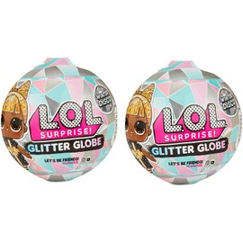 Glitter Globe L.O.L Surprise (8 Surprises) - Winter Disco - Set of 2 Globes