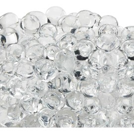 Jafirous 24000 Clear Water Gel Jelly Beads Vase Filler Beads, Floral Water Pearls Gel Soil Water Crystal Beads for Floating Pearls, Floating Candle Making, Wedding Centerpiece, Floral Arrangement.