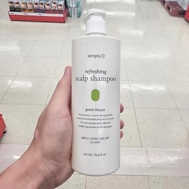 Simlio Refreshing Scalp Shampoo Green Breeze 500ml 203111 / 심플리오 리프레싱 스칼프 샴푸 그린 브리즈 500ml 203111