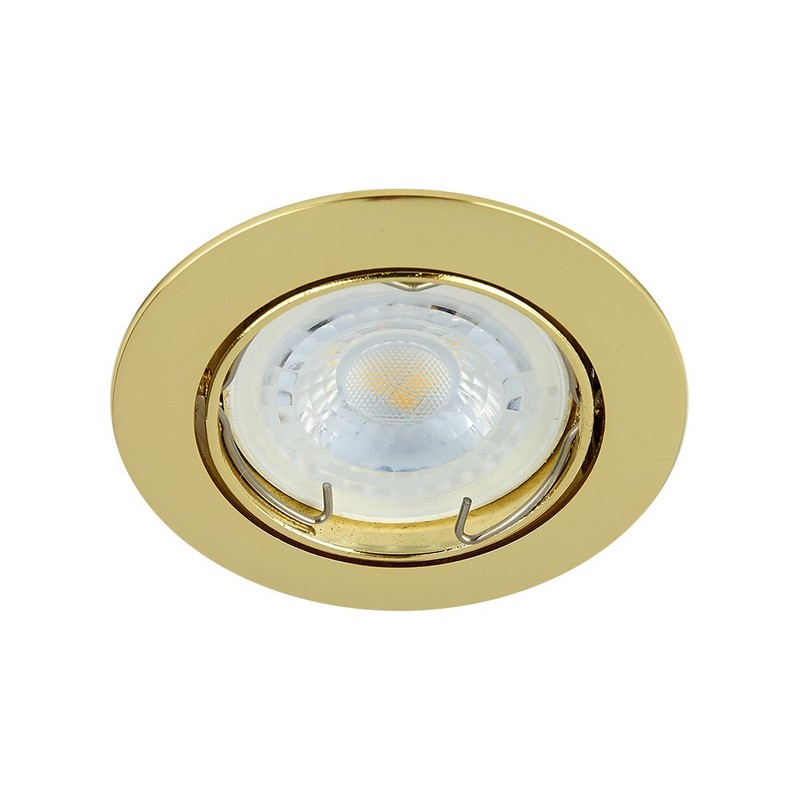 Tecnolite Lámpara para Empotrar de Interior, color Latonado YD-330/O