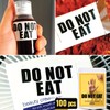 Havongki 100pcs Premium DO NOT EAT Warning Labels Stickers Caution