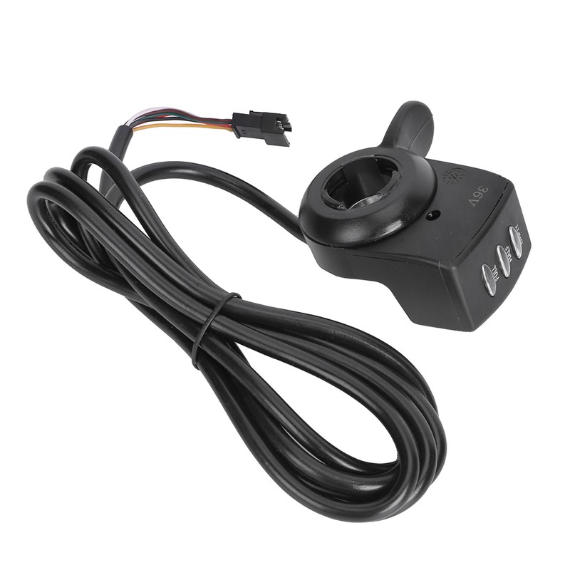 36V Plumbic Acid Electric Quantity Display Speed Regulation Thumb Throttle