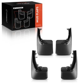 A-Premium 4PCS Mud Flaps Splash Guards Compatible with Dodge, Ram Vehicles - Ram 1500 2009-2010 2500 3500 2010, 1500 2500 3500 2011-2016, (W/o Fender Flares) Front and Rear Mudguards Mudflaps