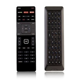 XRT500 Replace Dual Side Keyboard Remote Control Compatible with VIZIO TV P602UI-B3 P652UI-B2 RS65-BL M602I-B3 E401i-a3 M471i-A2 M501D M501DA2 M501D-A2 M501dA2R M501d-A2R M551d-A2 M551d-A2R M601d-A3