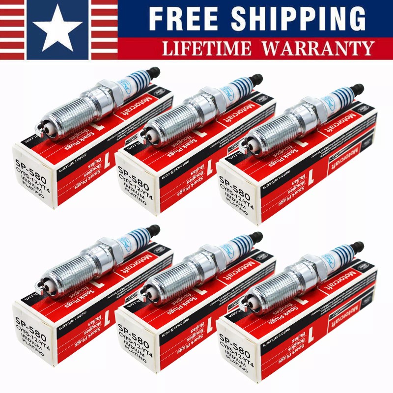 Unbranded 6PCS GENUINE Motorcraft Ignition Coil & Spark Plug For