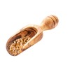 APS Scoop - Olive - Length: 13.5 cm Olive Wood
