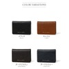 [G Genuine Leather] Natural Milling Leather Card Case, Camel