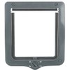 Trixie 4-Way Cat Flap with Tunnel, Grey, 660 g