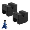 2PCS Pinch Weld Jack Pad,Thickened Rubber Jack Stand Pads for
