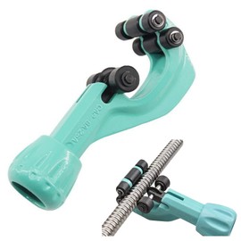Quikaboo Pipe Cutter, Flexible Pipe Cutter, Roller Type, For Stainless Steel, Copper Tube, Aluminum, Cutting Diameter 0.3 - 1.3 inches (8 - 32 mm)