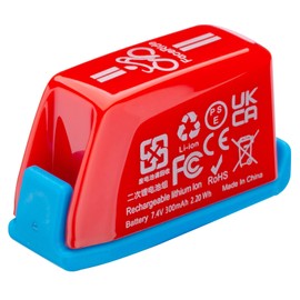 TESSRAM UV Painting Battery for Axs etap Sram Force Rival Eagle Gx XX1 X01, Compatible for Sram Battery Charger, Colorful (Red)