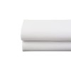 Set de Sábanas King 100 Microfibra, Color Blanco, Sumie Blanco.