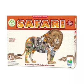 The Learning Journey New - The Learning Journey Wildlife World Puzzle - Safari: 200 Pcs - Ages 5-12
