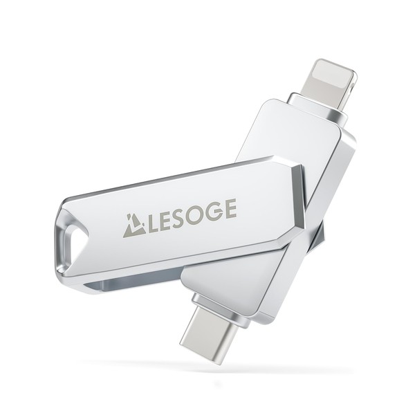 LESOGE 128GB USB C Photo Stick Storage