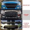 HECASA Front Lower Grille Grill Compatible with 2015-2023 Dodge Charger