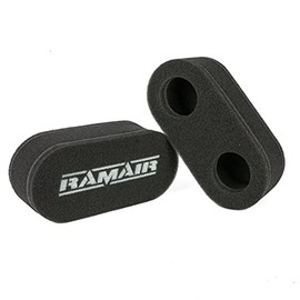 MS-011-2x Twin Inlet Motorcycle Carb Sock Air Filter