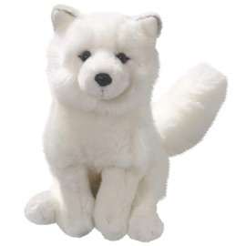 Carl Dick Fox, Arctic Fox, 10.5 inches, 26cm, Plush Toy, Soft Toy, Stuffed Animal 3352