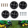 Dasbecan AM125172 Deck Gage Wheels Kit Compatible with John Deere