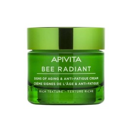 Apivita Bee Radiant Cream for Signs of Aging & Anti-Fatigue Rich Texture 50 ml