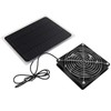 10W Solar Panel Fan Kit Waterproof Cooling Ventilator for Dog