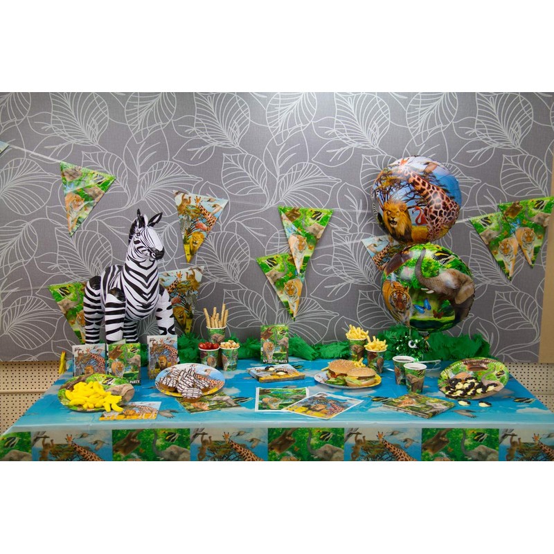 Folat Safari Party Table Cloth 180 x 130 cm