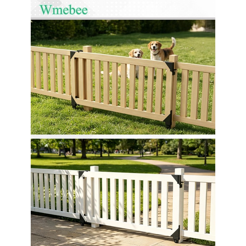 Wmebee Sliding Gate Kit,Heavy Duty Gate Hardware with Wheel, Anti