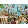 AveJoys Jigsaw Puzzles for Adults 1000 Piece Postcard of World