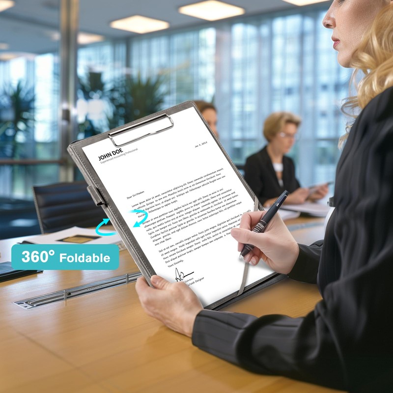 ProCase Clipboard A4, Portfolio Folder, Business Clipboard, Padfolio Binder with