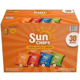 Sun Chips Variety Mix Box (30 Bags)