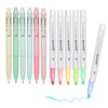 WY WENYUAN - Aesthetic Highlighters and Gel Pens No Bleed,