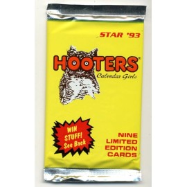 Hooters Calendar Girls 1993 Trading Cards Star International. (1) Sealed Pack