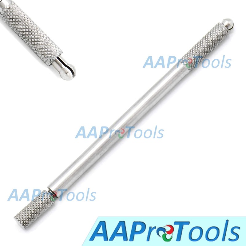 AAProTools Micro Blades Round Knurled Chuck Scalpel Handles Stainless Steel