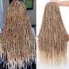 Xtrend Pre twisted Passion Twist Hair 22 Inch 8Packs Crochet