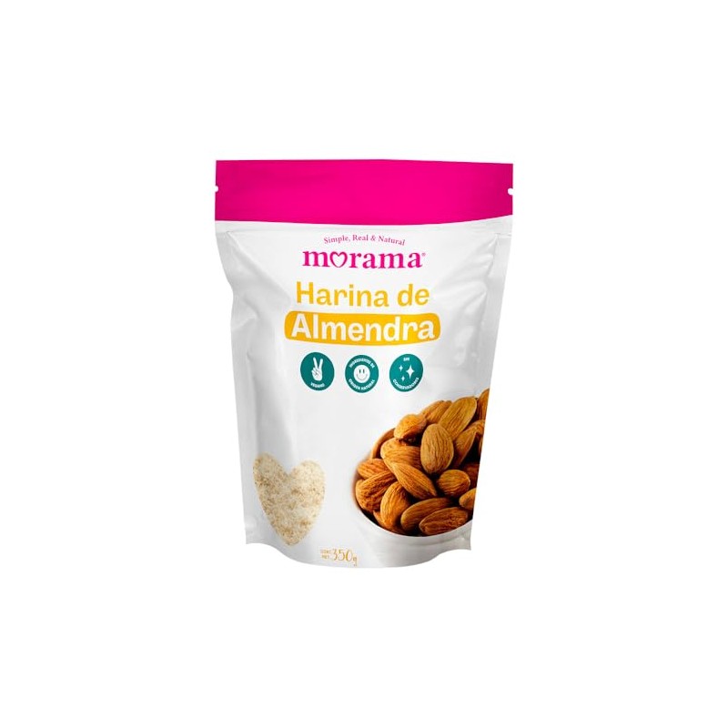 Morama Harina de almendra vegana ideal para dietas KETO y